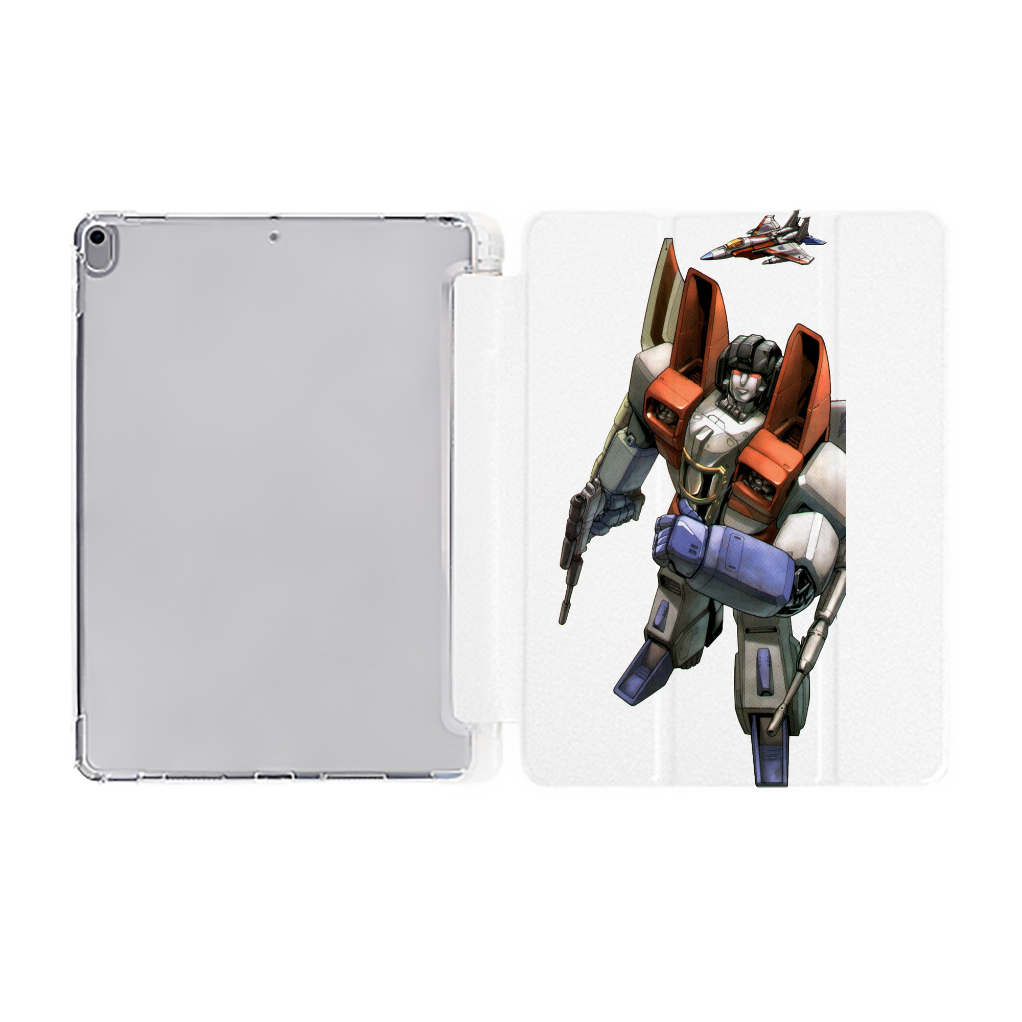 （画像用）  IPad ケース ペン収納付き 三つ折りスタンド PUレザー×シリコン 対応機種9.5/10.5/10.9インチ